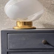 Pair of Murano glass table lamps – Italy, 1970s