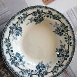 Hollow plates pink pattern, iron earth