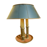 Lampe bouillotte 3 feux abat-jour tole