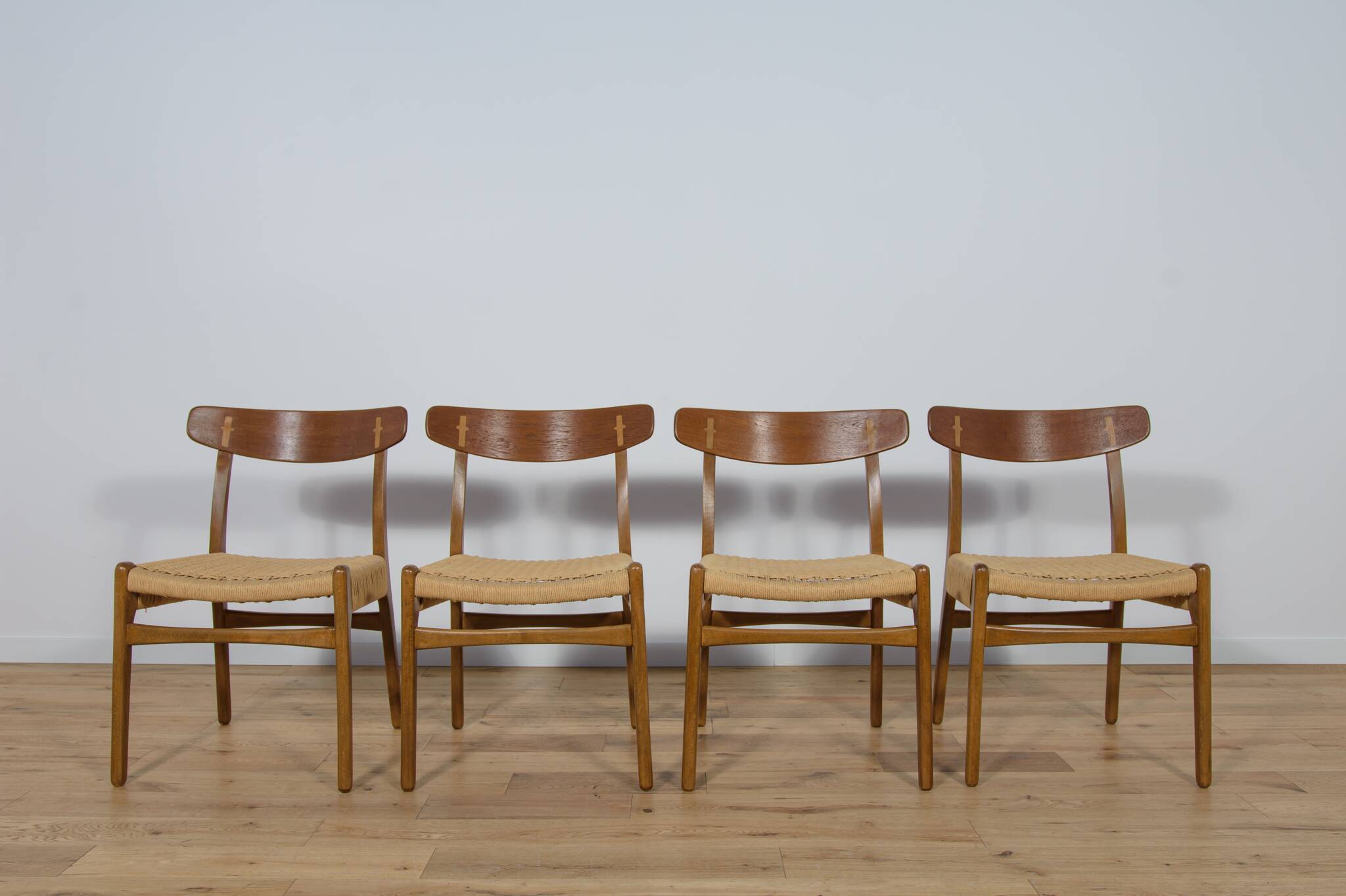 Mid Century Dining Chairs CH23  by Hans J. Wegner for Carl Hansen & Søn, Set of 4