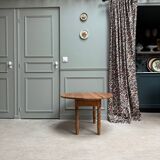 Table basse ronde à volets (rénovée)