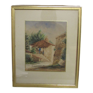 aquarelle paysage