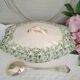 Antique earthenware vegetable or soup tureen in iron earthenware