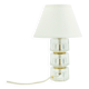 Scandinavian Mid Century Glass Bedside Table Lamp by C. Fagerlund, 1960s