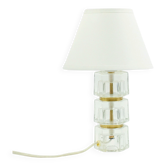 Lampe de chevet en verre scandinave des années 60 par C. Fagerlund.