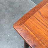 Mid-century teak coffee table by Ole Wanscher for Poul Jeppesens Møbelfabrik.