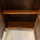 Vintage rattan shelf