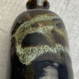 Glazed stoneware vase