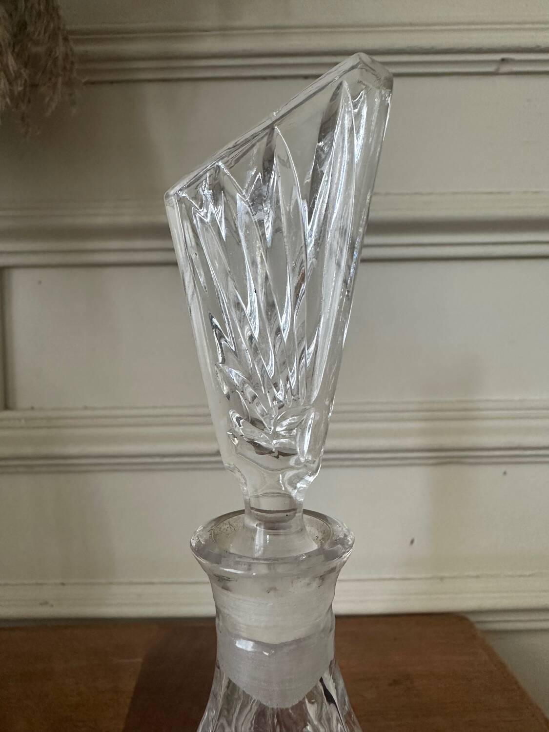 Bavarian crystal children's carafe, 1960s