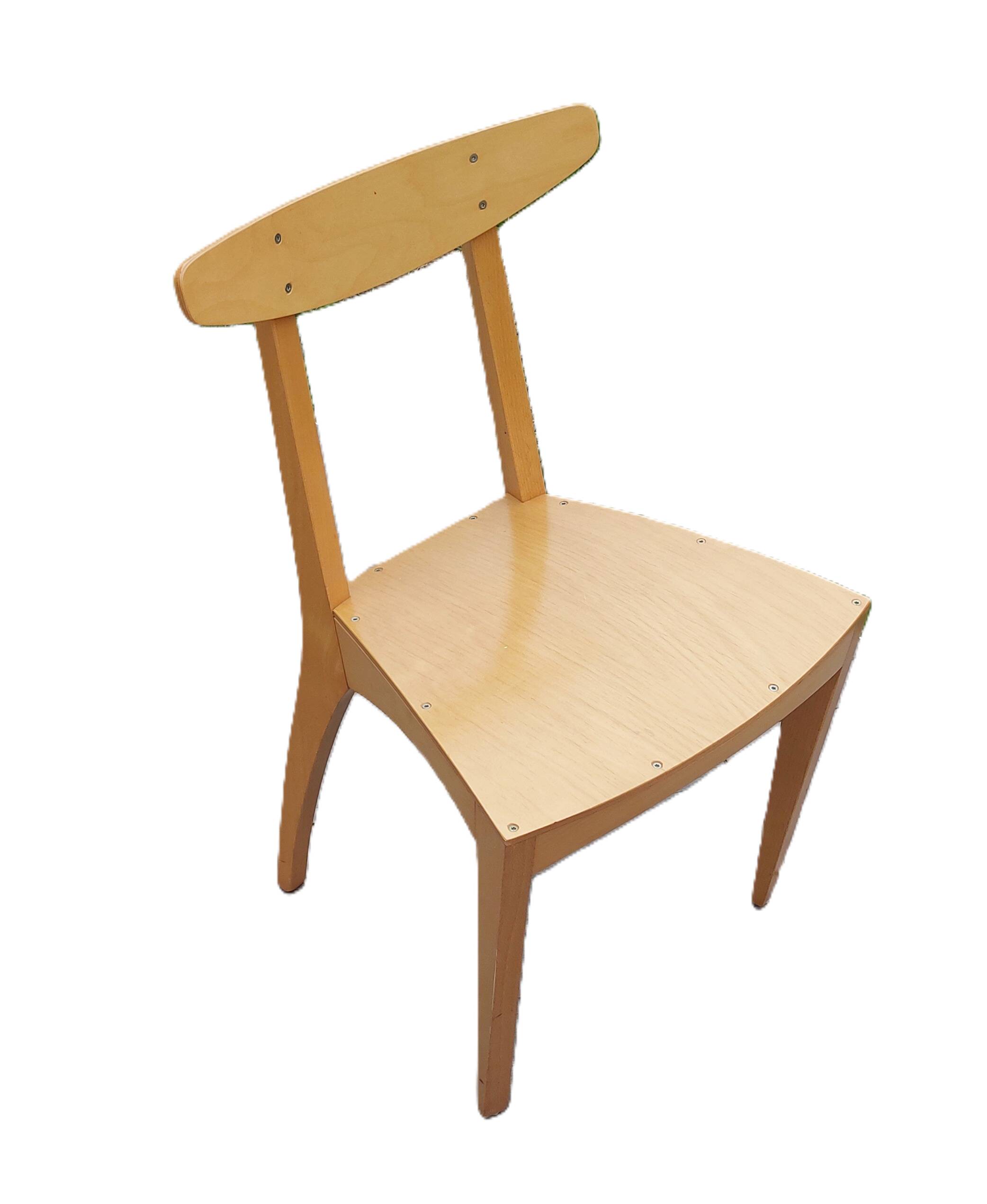 8 Zina chairs signed by Thibault Desombre