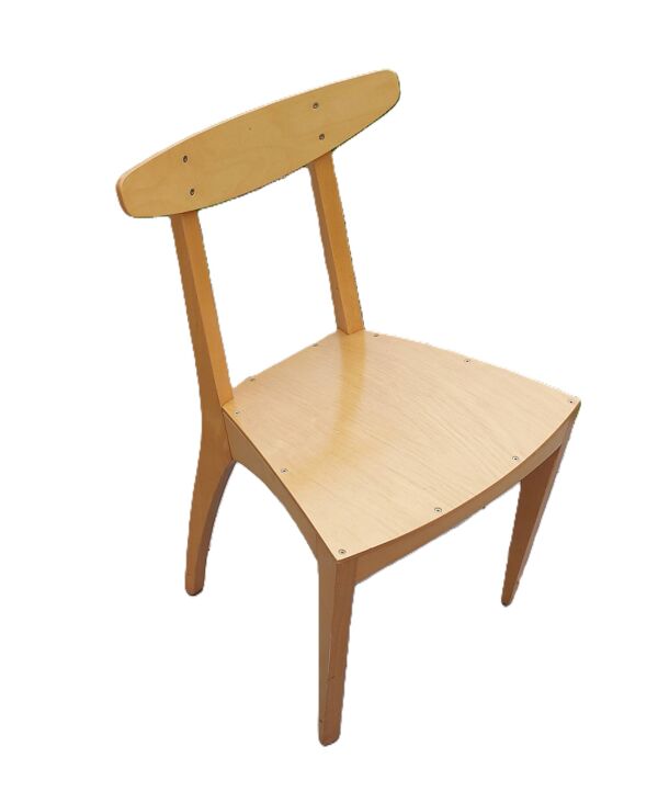 8 chaises Zina signées Thibault Desombre