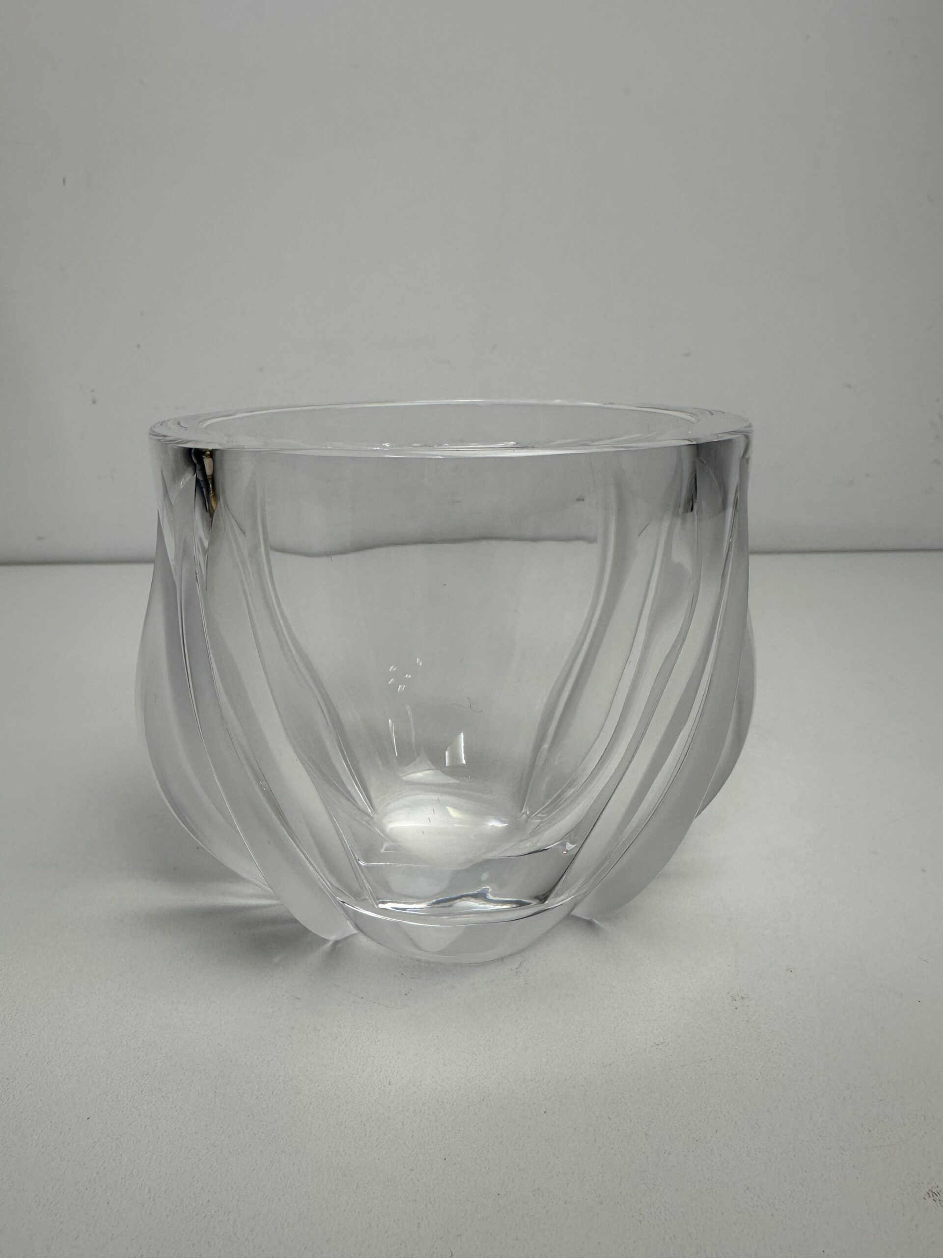 Lalique Vase Two Tulips