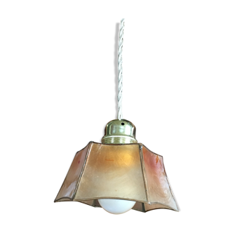 Mother-of-pearl hand lamp