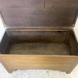 Large solid oak chest from the early 20th century