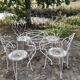 Antique garden furniture