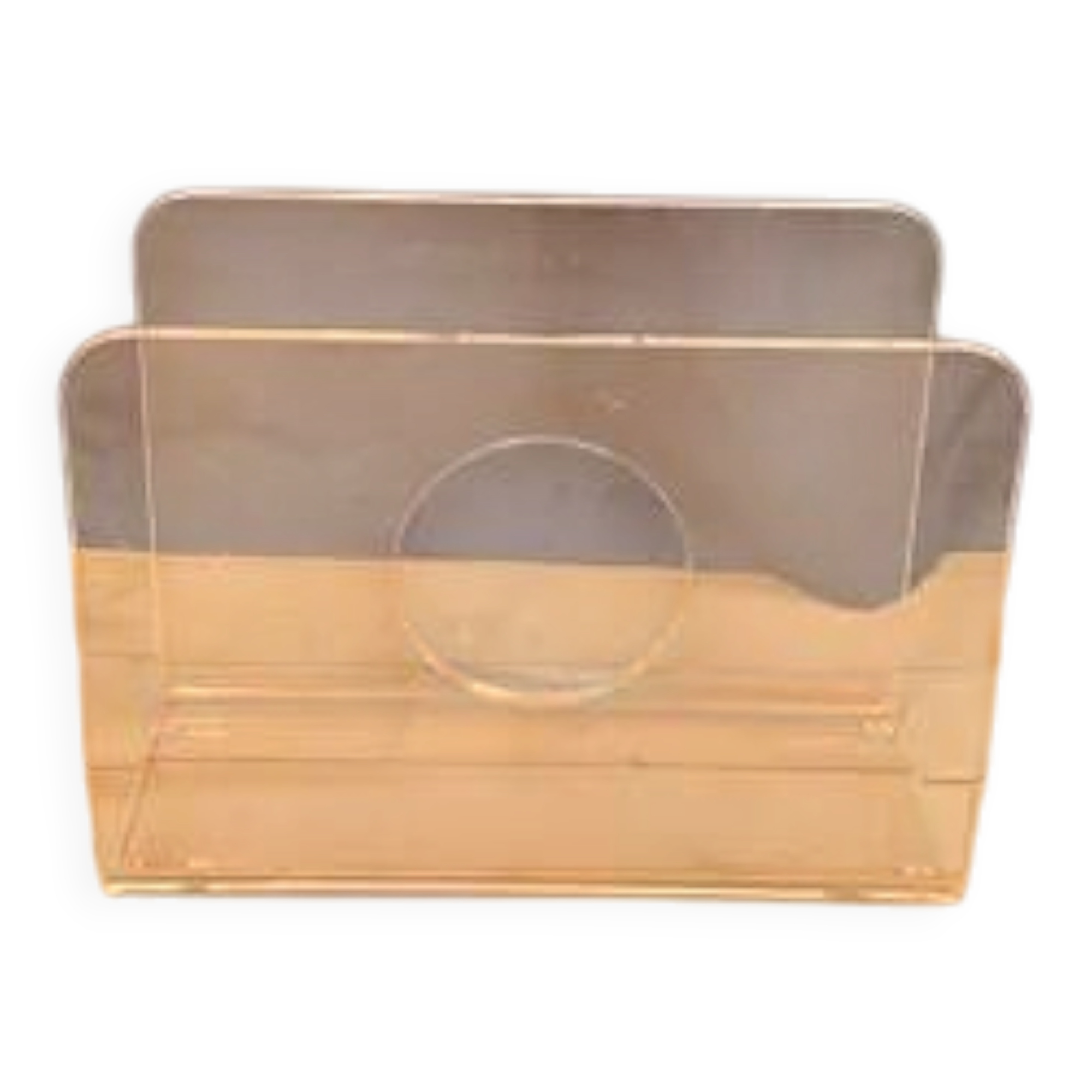 1970s Lucite Newspaper Kiosk