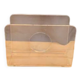 1970s Lucite Newspaper Kiosk