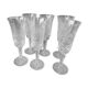 6 flutes à champagne Saint Louis