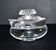 Lalique Baptiste bottle in frosted crystal signed "Lalique R France" 1979