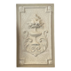 Old carved panel with patina