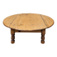 Table basse ronde en bois