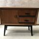 Small row of vintage storage furniture from the 1960s