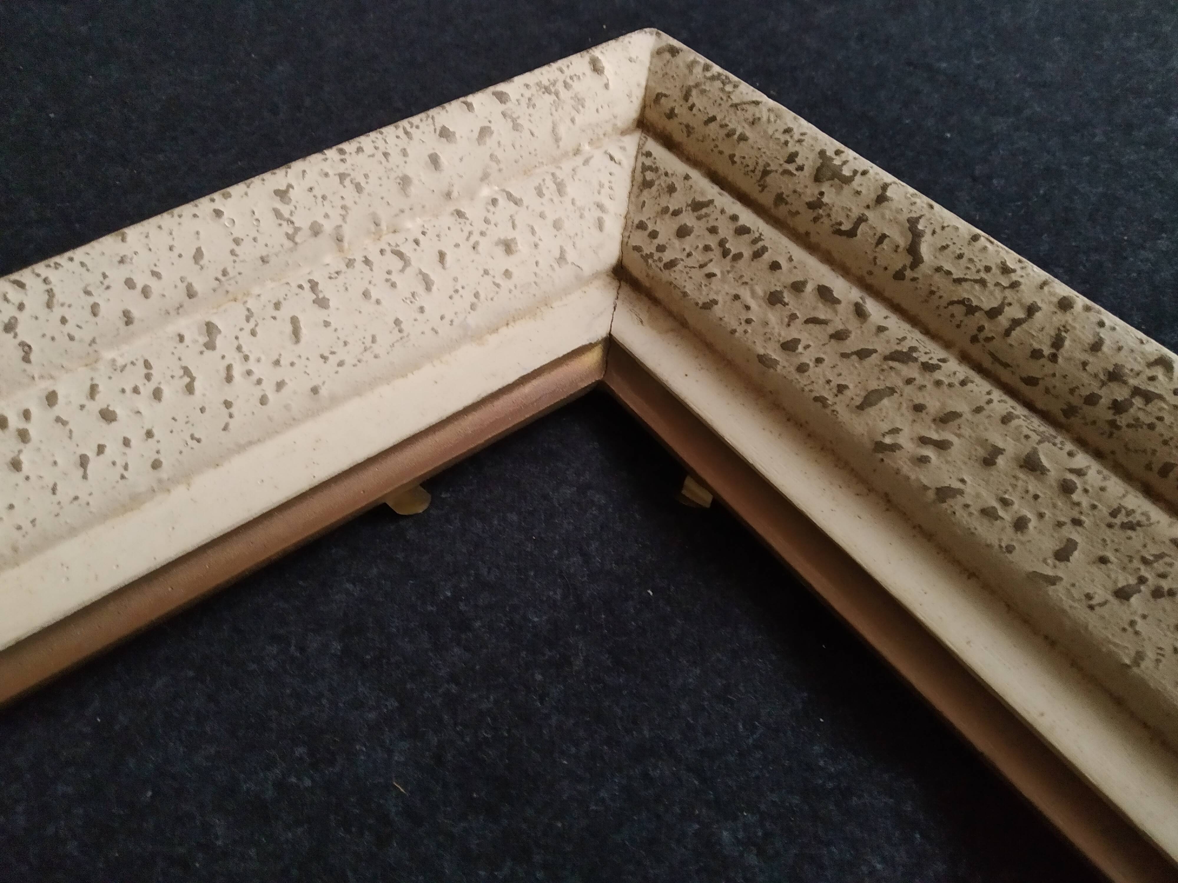 Patinated art deco frame