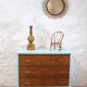 Commode bleue