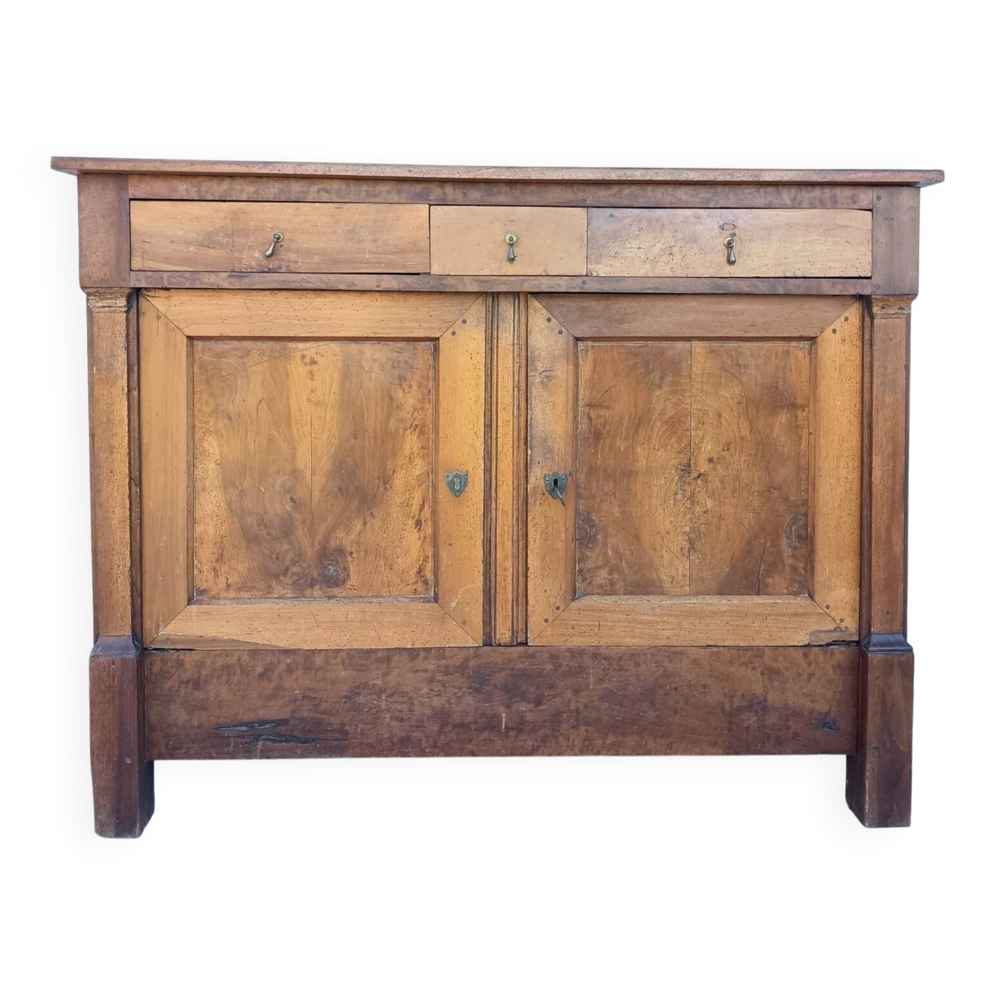 Empire-style buffet in cherry wood