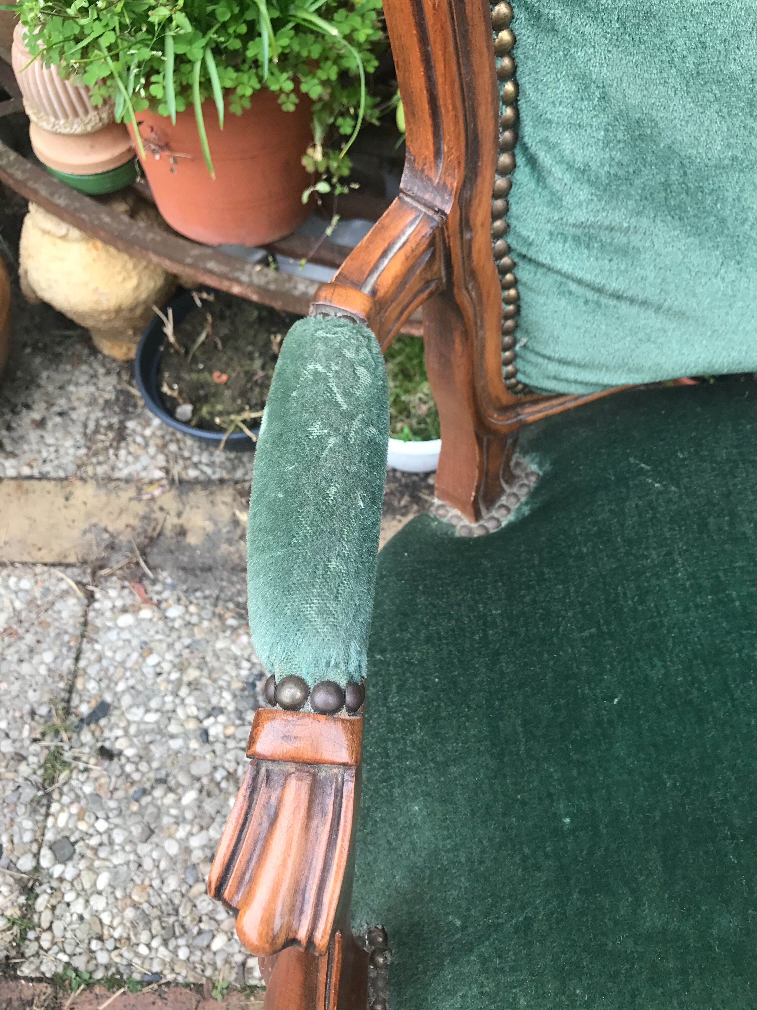 Louis XV style armchair