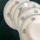 4 assiettes creuses St Amand terre de fer