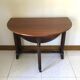 Table "Gateleg" anglaise en acajou