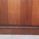 Large teak buffet bookcase 1950