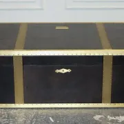 Cumberland Coffee Table with Red Velvet Lining by Timothy Oulton