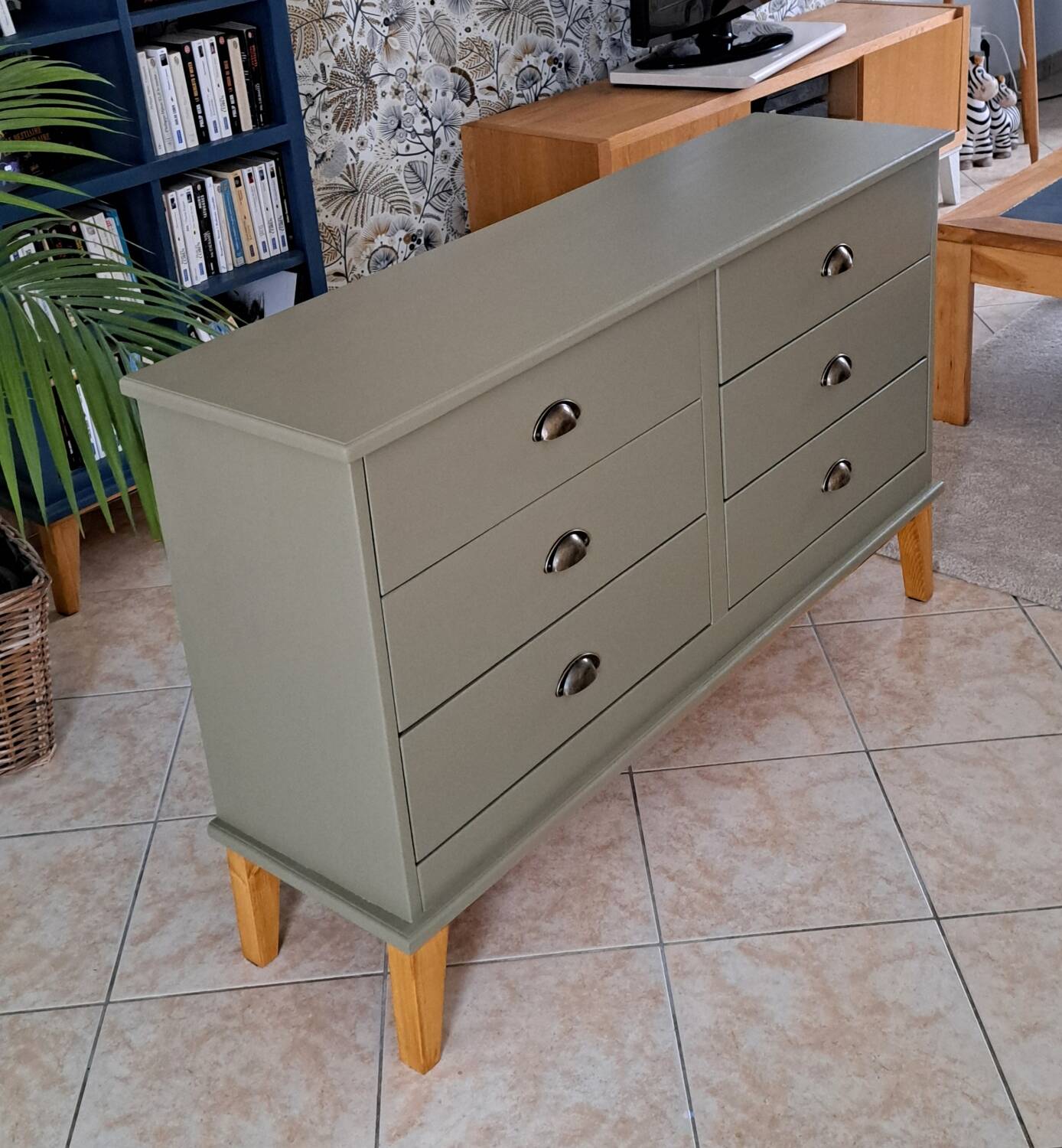 Commode 6 tiroirs Rød Sødgren vert Thisted