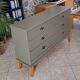 Commode 6 tiroirs Rød Sødgren vert Thisted