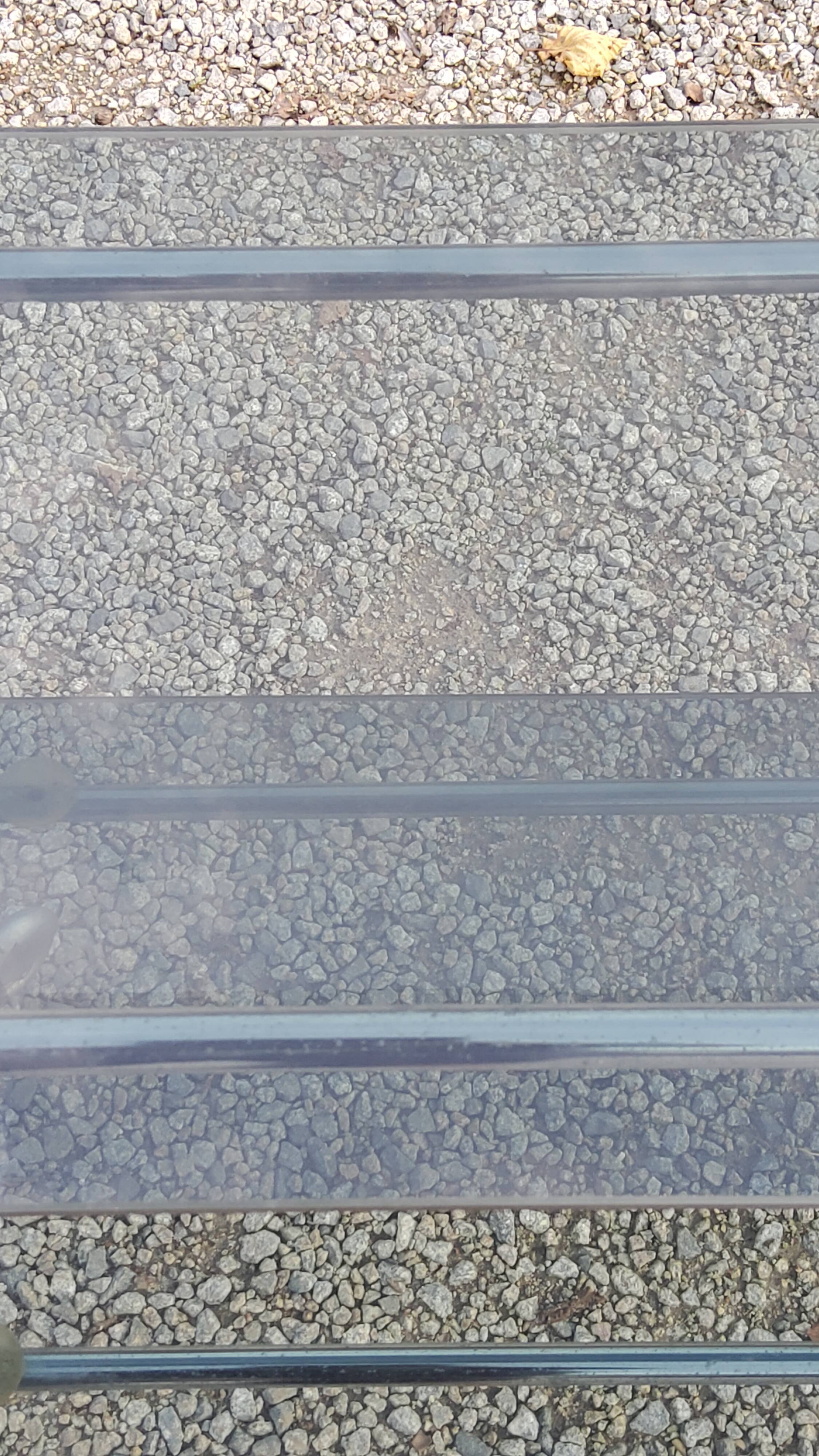 Console service of the 70s double trays smoked glass chrome base
