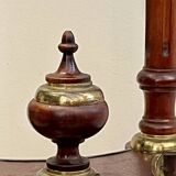 Mahogany console table - Louis XVI style