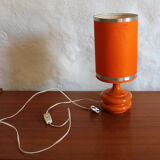Vintage orange lamp