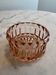 Small pink glass bowl