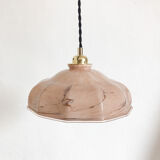 Marbled opaline suspension