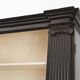 Bibliothèque haute noire du 20e siècle en MDF, Royaume-Uni