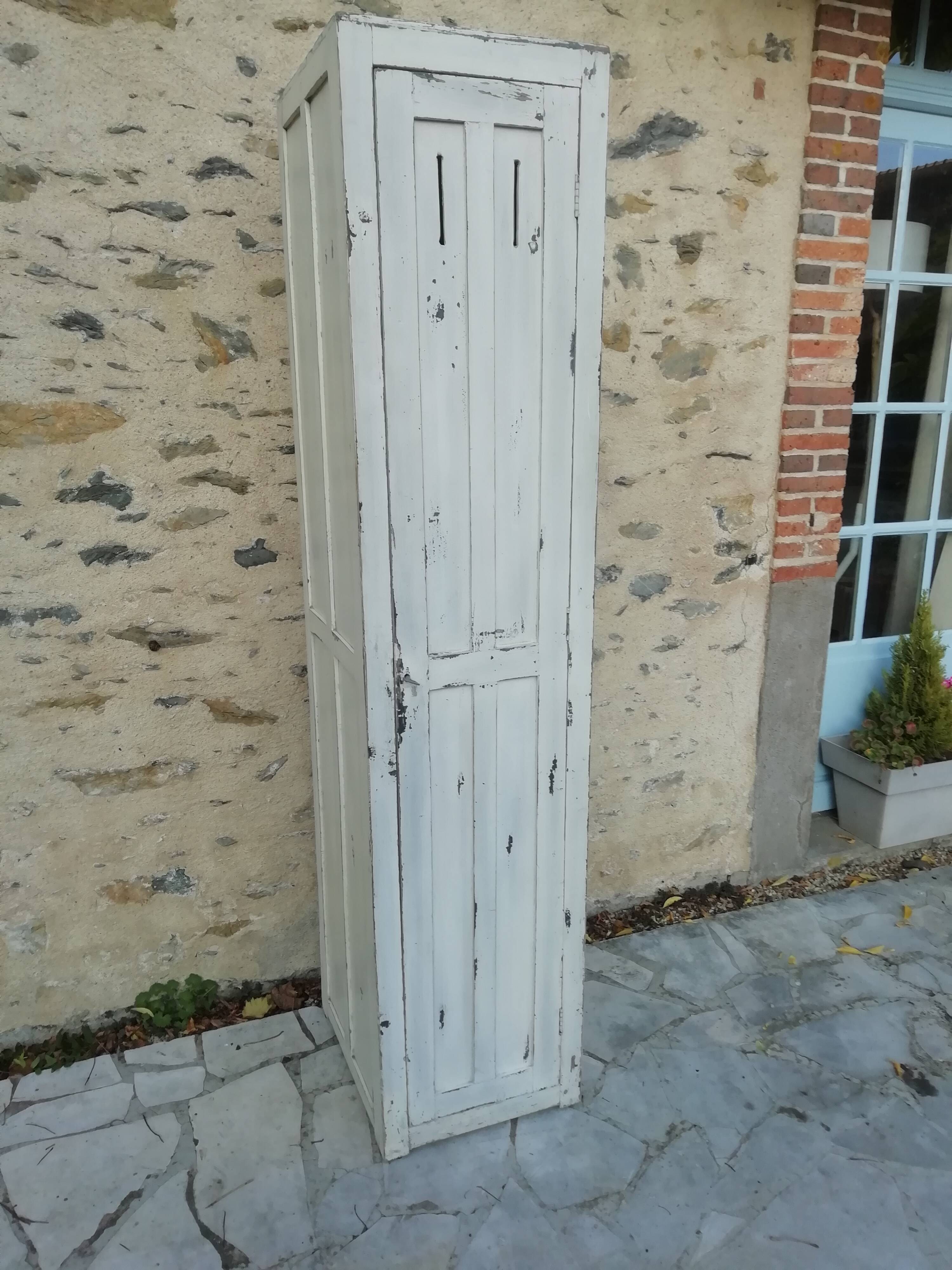 Old wooden locker