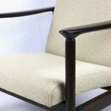 Beige Boucle GFM-142 Armchair by Edmund Homa, 1970s