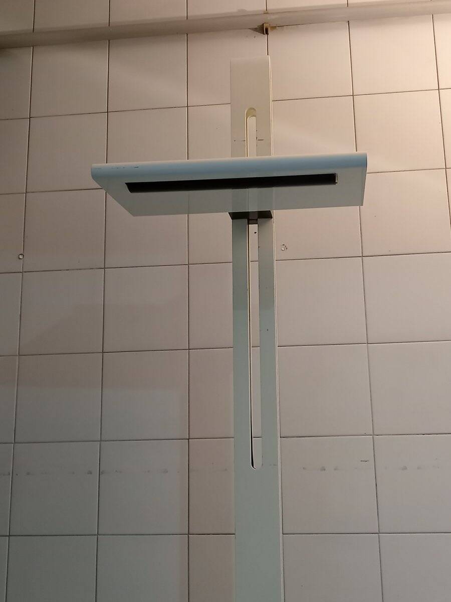 Domea floor lamp by Bruno Gecchelin for Oluce, 1985