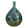 Antique green glass carafe
