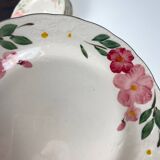 Lot de 8 assiettes à dessert : porcelaine Cameo Florals Malaysia 1970–90