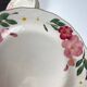 Set of 8 dessert plates: Cameo Florals Malaysia porcelain 1970–90