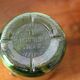 batch of 2 green jars "Made in Switzerland"