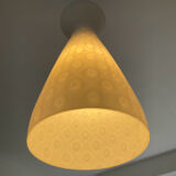 Vintage opaline pendant light from the 60s and 70s
